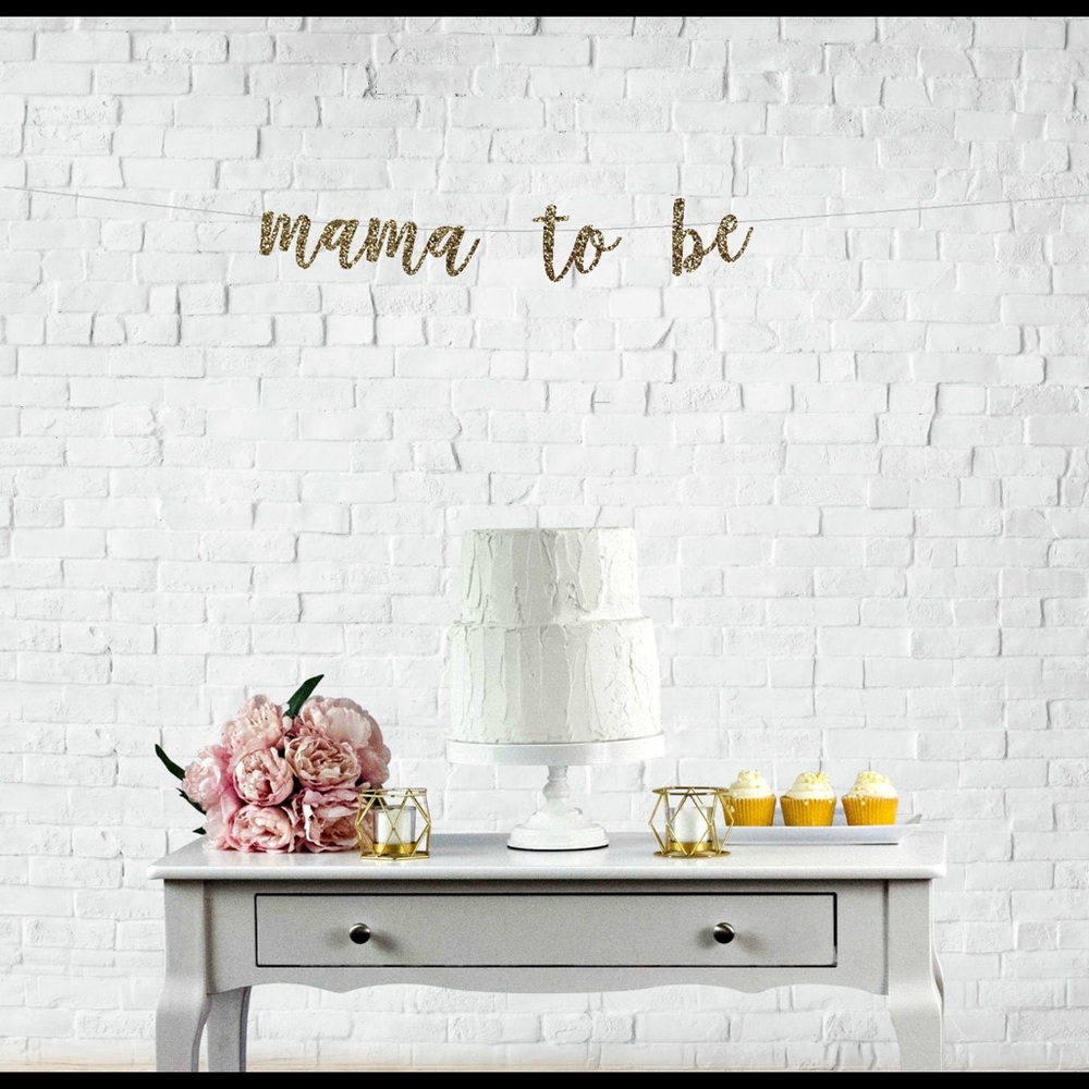 💓💙 Baby Shower: Mama to be sign